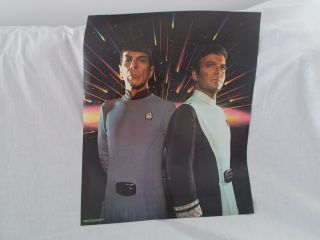 Nwob Vintage 1979 Star Trek Poster Paramount /crest/prell Promotional 20x24