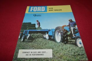 Ford Tractor 520 Hay Baler Dealers Brochure Amil15