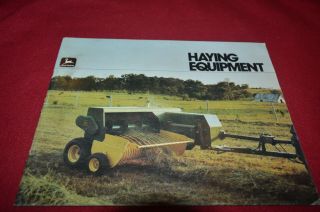 John Deere Hay Equipment For 1980 Dealer 