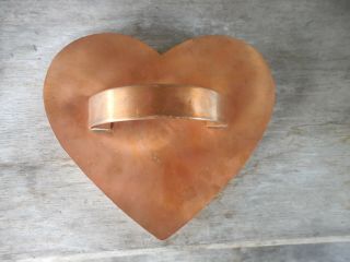 Cape Cod Copper Large Heart Shape Cookie Cutter