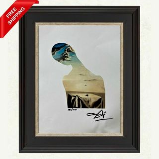 Salvador Dali Print - Signed And Stamped By Gallery With