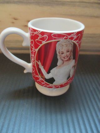 Vintage Dolly Parton Dollywood Stemmed Coffee Cup/mug - 1980 