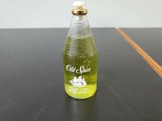 Vintage Old Spice Fresh Lime After Shave Lotion 4 1/4 Fl Oz Splash On