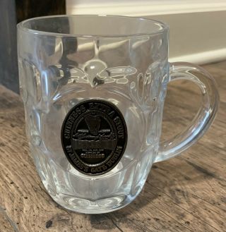 Vintage Guinness Extra Stout Medallion Glass Mug St.  James 