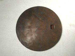 Antique Cast Iron Wood Stove,  Cover Lid Marked 8 Mc 10 On Back