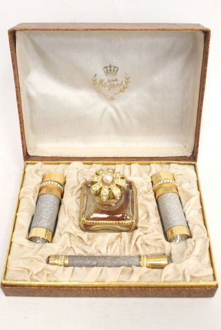 Vintage Myrna Pons Perfume Bottles Set - T15