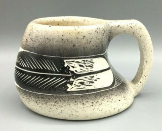 Vintage Harrison Tom Navajo Artist Coffee Mug Cup 2