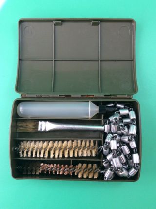 Vintage German Mauser K98 Cleaning Kit With Case Post War
