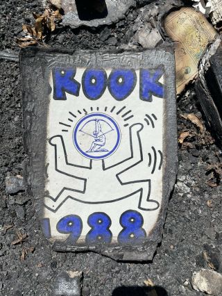 Keith Haring Art Limited Cranbrook Yearbook Cover 1988 Severely