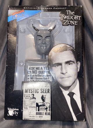 Mystic Seer - The Twilight Zone Bobble Head 2009,  Bif Bang Pow Television City