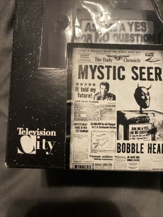 Mystic Seer - The Twilight Zone Bobble Head 2009,  Bif Bang Pow Television City 3
