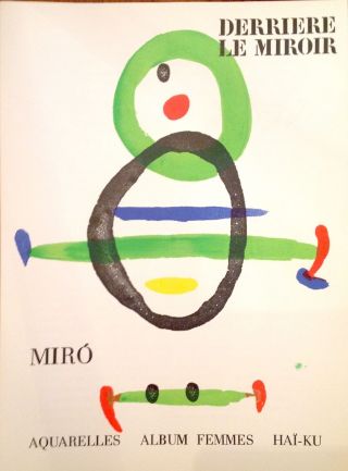 Joan Miro Authentic Lithographs Color B/w Near Dlm 169 Dec 1967 Maeght Edt