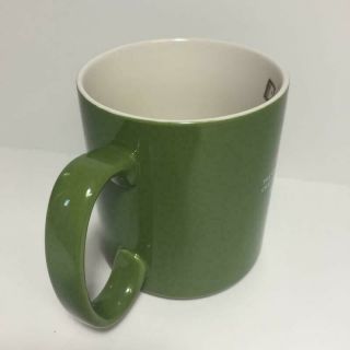 Peet ' s Coffee Portland Oregon Ceramic Olive Green Coffee Mug Cup 4” BIA 2