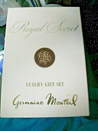 Vintage Germaine Monteil Royal Secret Luxury Gift Set - Partially