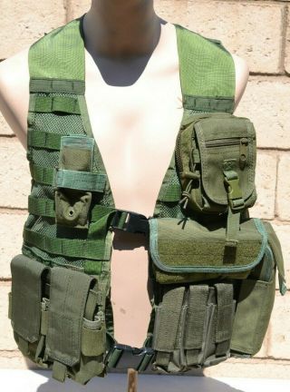 Us Camouflage Combat Tactical Vest Maxpedition Mag Ammo Pouch
