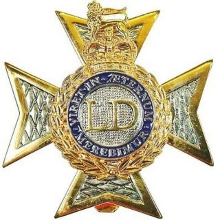 British Army Issued Light Dragoons Cap | Beret Badge Insignia