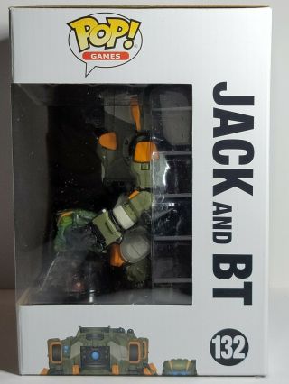Titanfall 2 Jack and BT Funko pop 132 Vaulted 6 Inch 2