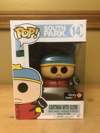 Funko Pop Cartman Clyde 14 Gamestop South Park