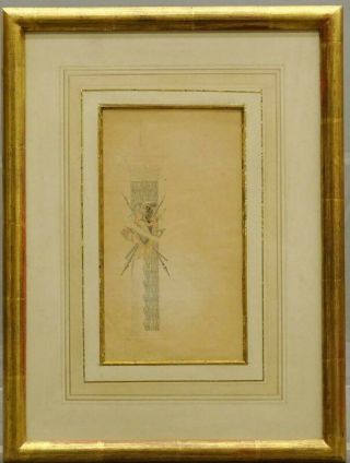 19th C.  Jean Baptiste Louis Plantar (france C.  1790 - 1870) Architectural Drawing