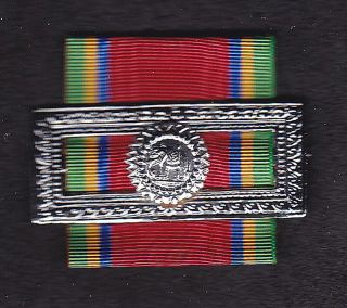 Thailand Order Of The White Elephant - Third Class Commander Medal Ribbon Badge