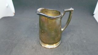 International Silver Co.  Silver Soldered 8 Oz.  Creamer Cup