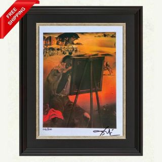 Salvador Dali - Impressions Of Africa,  Hand Signed Print With