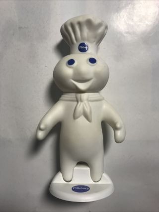 Special Edition 2000 Tpc 1971 Pillsbury Doughboy Rubber Vinyl Doll With Stand Nm