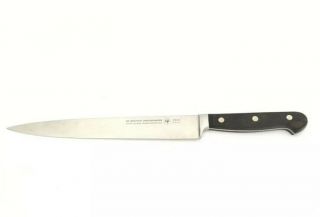 Ed Wusthof Dreizackwerk 4522 / 23cm 9 " Utility Carving Knife Black Germany