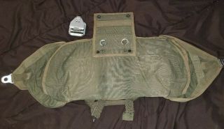 1961 Military 24 Ft.  Chest Reserve Parachute Pack
