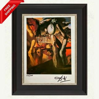 Salvador Dali - Metamorphosis Of Narcissus,  Hand Signed Print With