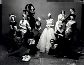 1984 Irving Penn 1947 Most Photographed Fashion Models Art Photo Engraving