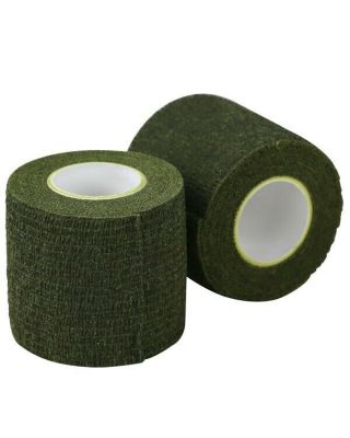 Army Tape Military Combat Tactical Camping Hiking Hunting Fishing Sticking Green