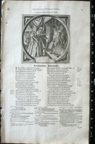 10 Humorous&moralistic Engravings On 5 Leaves,  Jacob Cats,  Alle De Werken,  1658 3