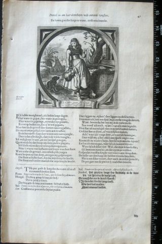 10 humorous&moralistic Engravings on 5 leaves,  Jacob Cats,  Alle de Werken,  1658 3 3