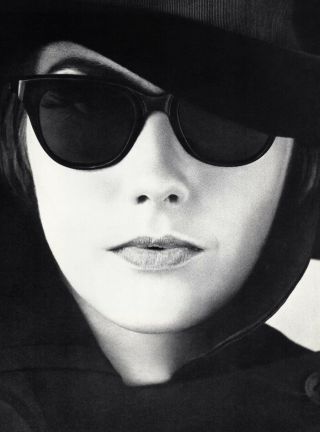 1960s Wingate Paine Vintage Female Fashion Woman Sunglasses Hat Photo Art 16x20
