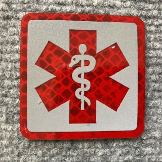 Medic Cross Laser Cut Style Reflective First Aid Morale Patch for UBACS & Bergen 2