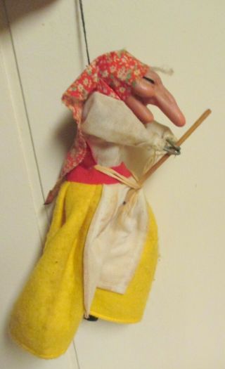 Vintage Hanging Norwegian Good Luck Kitchen Witch