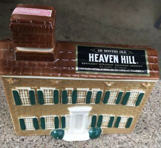 1969 Heaven Hill Old Kentucky Home Bourbon Bottle Decanter 7x7x2 1/2”
