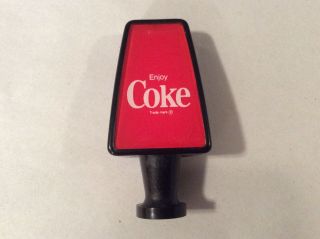 Coca - Cola Collectible Vintage Tombstone Style Coke Fountain Pull Handle