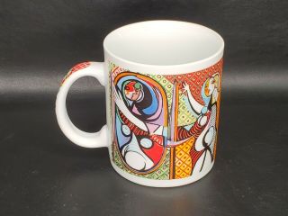 Chaleur Master Cubists Pablo Picasso Pierrot Harelquin D Burrows Coffee Mug 16oz
