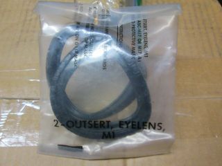 Unissued/new In Package Usgi M17 Gas Mask Protective Outsert For Eye Lens