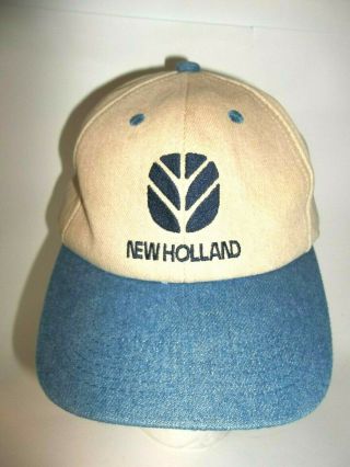 Trucker Farm Hat Cap Tractor Newholland Holland K Products Made In Usa