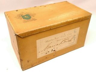 Vintage Grace Rush Martha - Ann Fruit Cake Advertisting Tin 1 Pound 2 Ounce