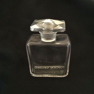Vintage Lucien Lelonc Miniature Paris Perfume Bottle Made In France 2.  75 " Tall