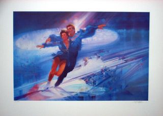 Figure Skating Visions of Gold - Los Angeles 1984 Olympics Robert Bob Peak 2