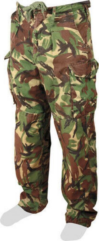 British Army Dpm Camo Combat Trousers - - Grade 1 -