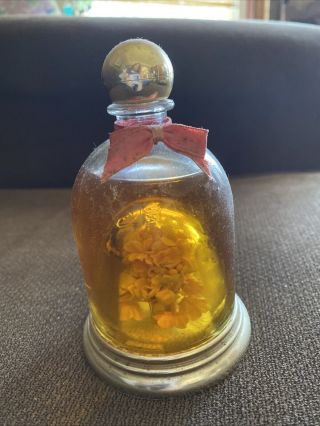 Vintage Avon Bell Jar Charisma Cologne 5 Oz No Box Full