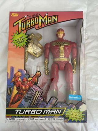 1 Funko Talking Turbo Man Jingle All The Way Action Figure Walmart Exclusive