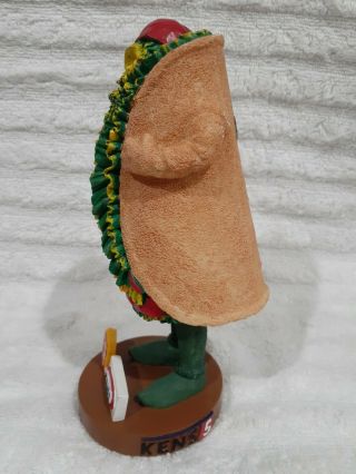 Henry The Puffy Taco San Antonio Missions Affiliate of the La Dodgers Bobblehead 2