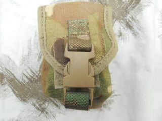 British Army Issue Mtp Osprey Molle Webbing Grenade Frag Pouch Multicam